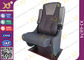 Fixed Seat Mold Foam Theatre Cinema Chairs With Tip Up Armrest For Music Hall supplier